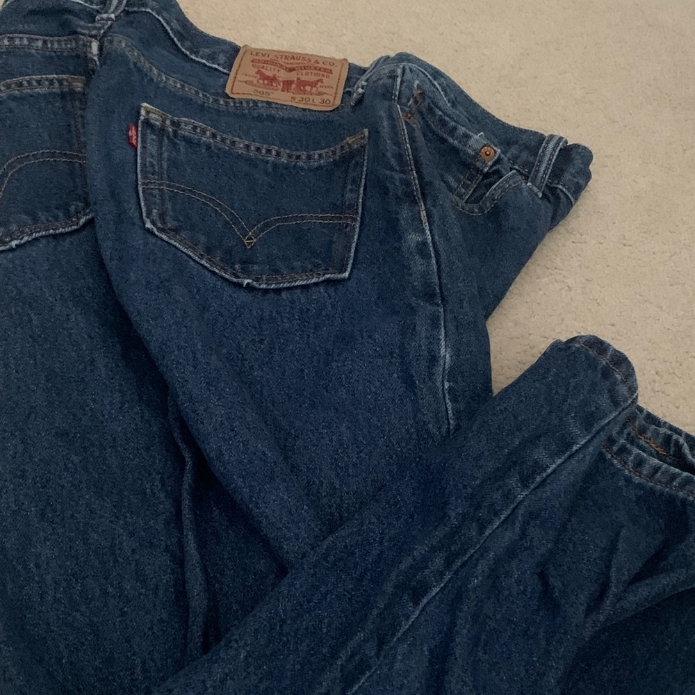 Levi's men's 30x30 blue denim jeans 90s mint